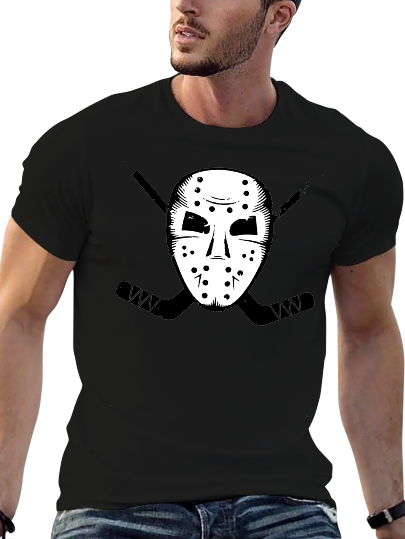 Hockey Mask Graphic Tee