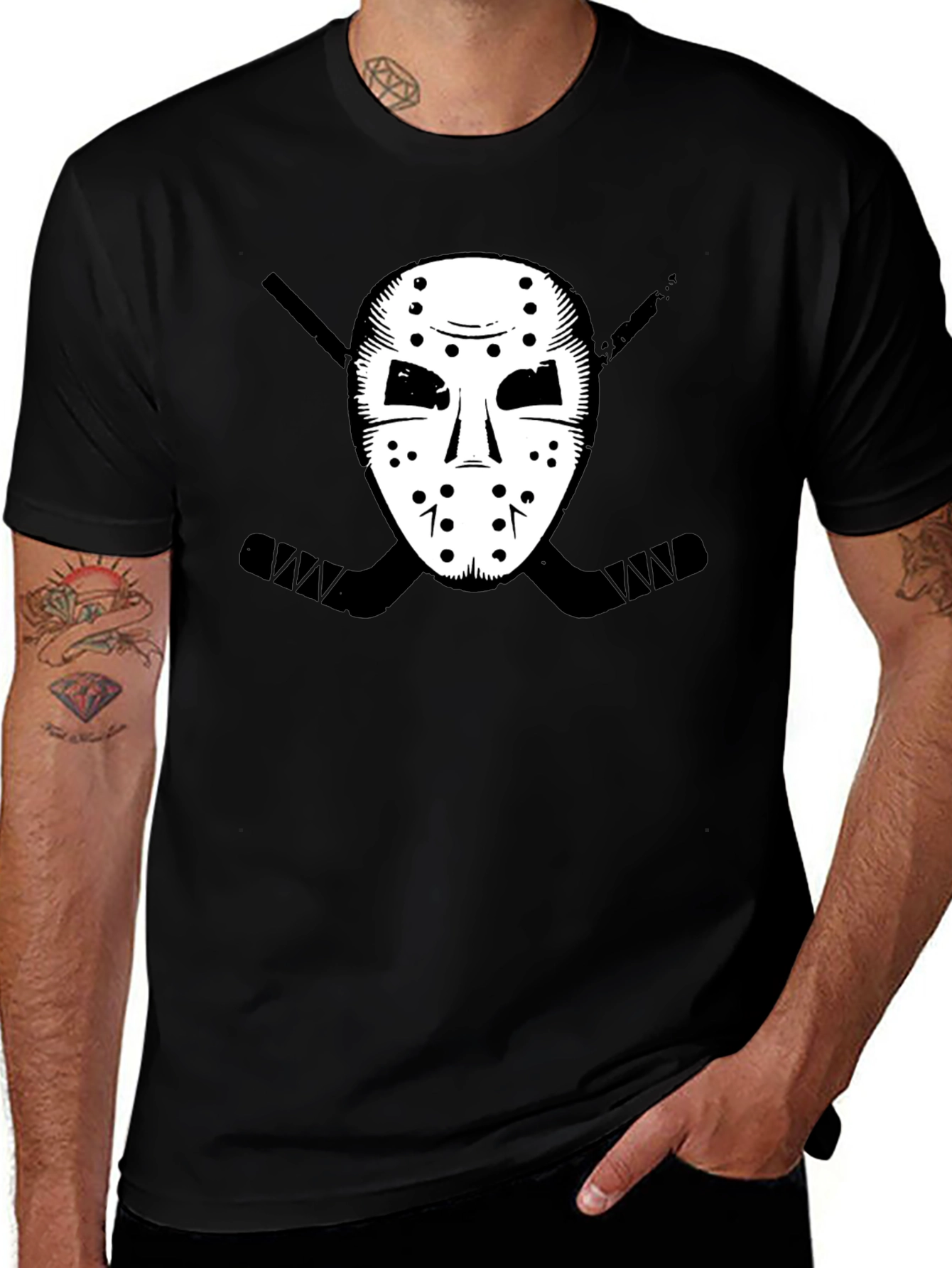 Hockey Mask Graphic Tee