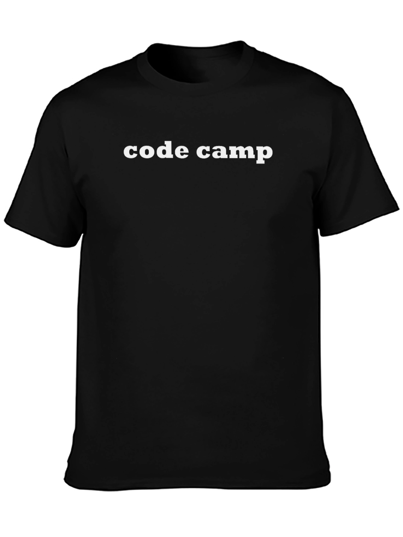 Code Camp Black Tee