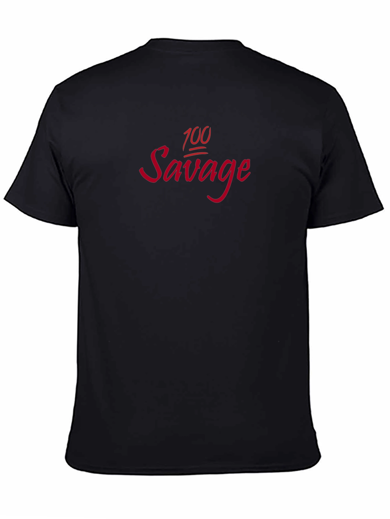 100 Savage Graphic Tee - Trendy Statement Shirt