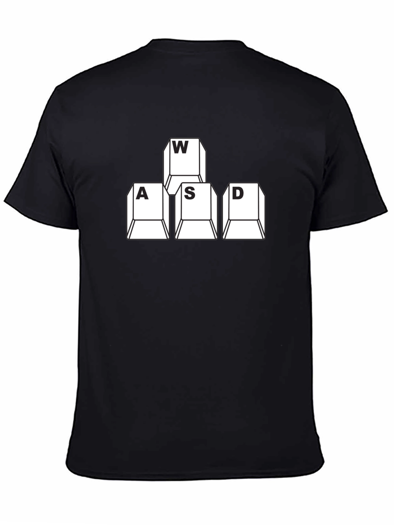 Gamer WASD Keys T-Shirt - PC Gaming Apparel