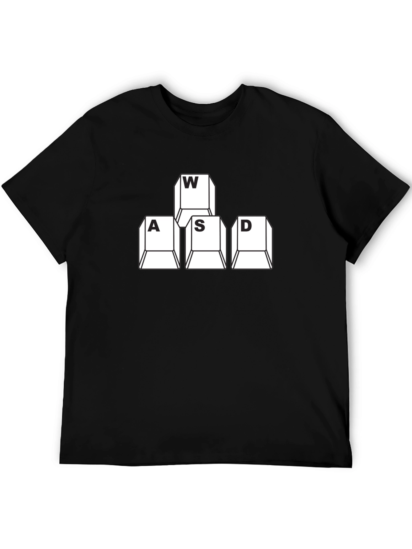 Gamer WASD Keys T-Shirt - PC Gaming Apparel