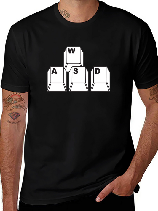 Gamer WASD Keys T-Shirt - PC Gaming Apparel