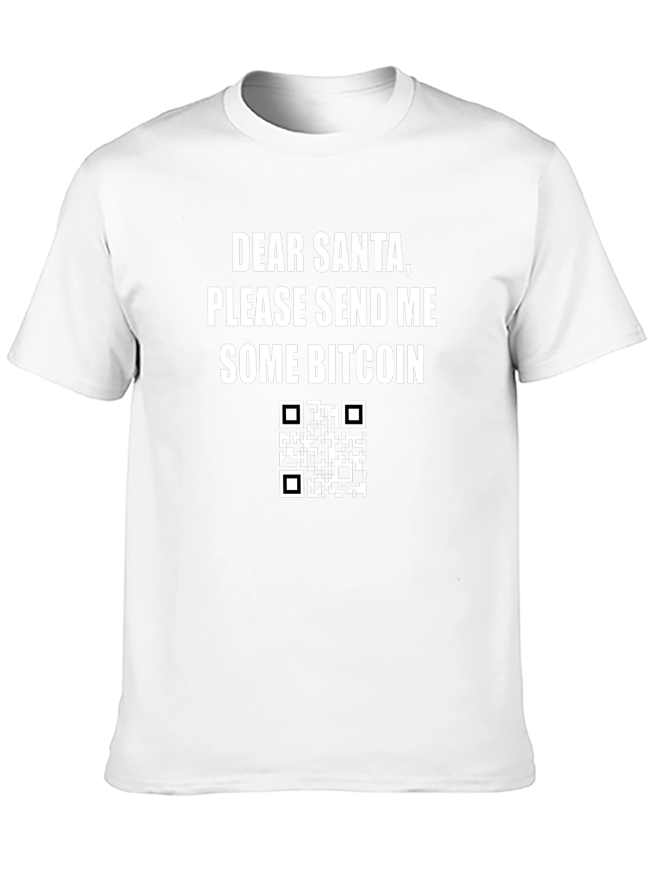 Bitcoin Santa T-Shirt - Crypto Holiday Gift