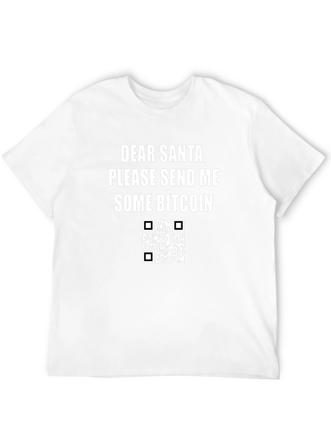 Bitcoin Santa T-Shirt - Crypto Holiday Gift