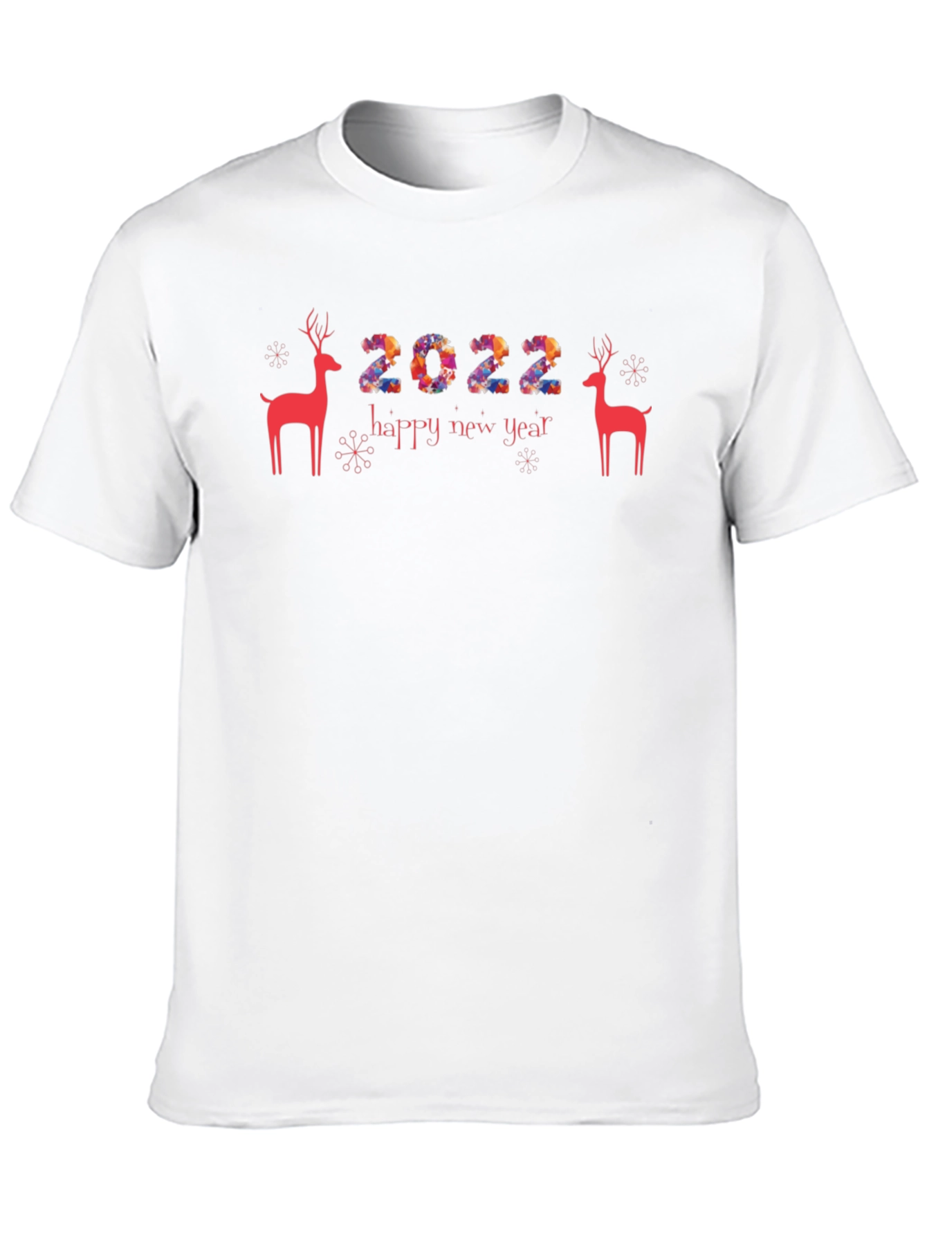 Festive 2022 Happy New Year Graphic Tee