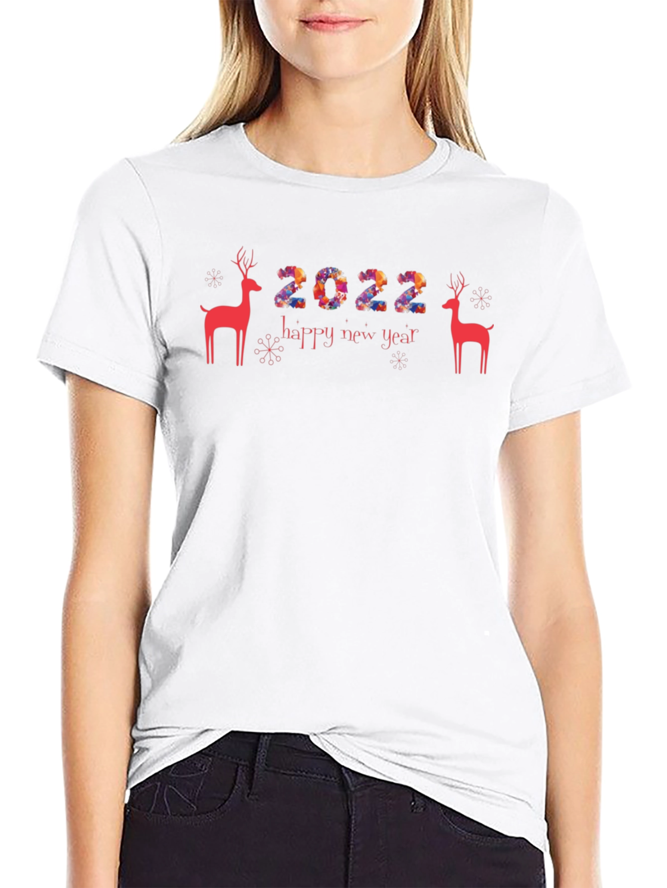 Festive 2022 Happy New Year Graphic Tee