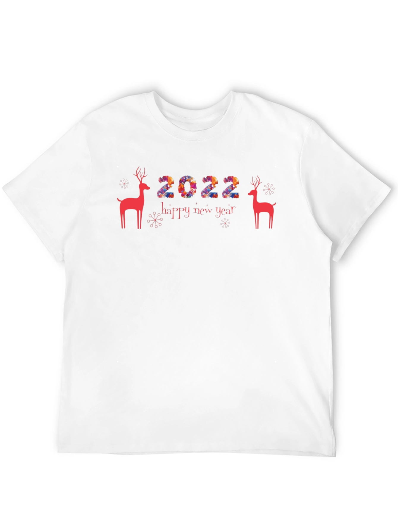 Festive 2022 Happy New Year Graphic Tee