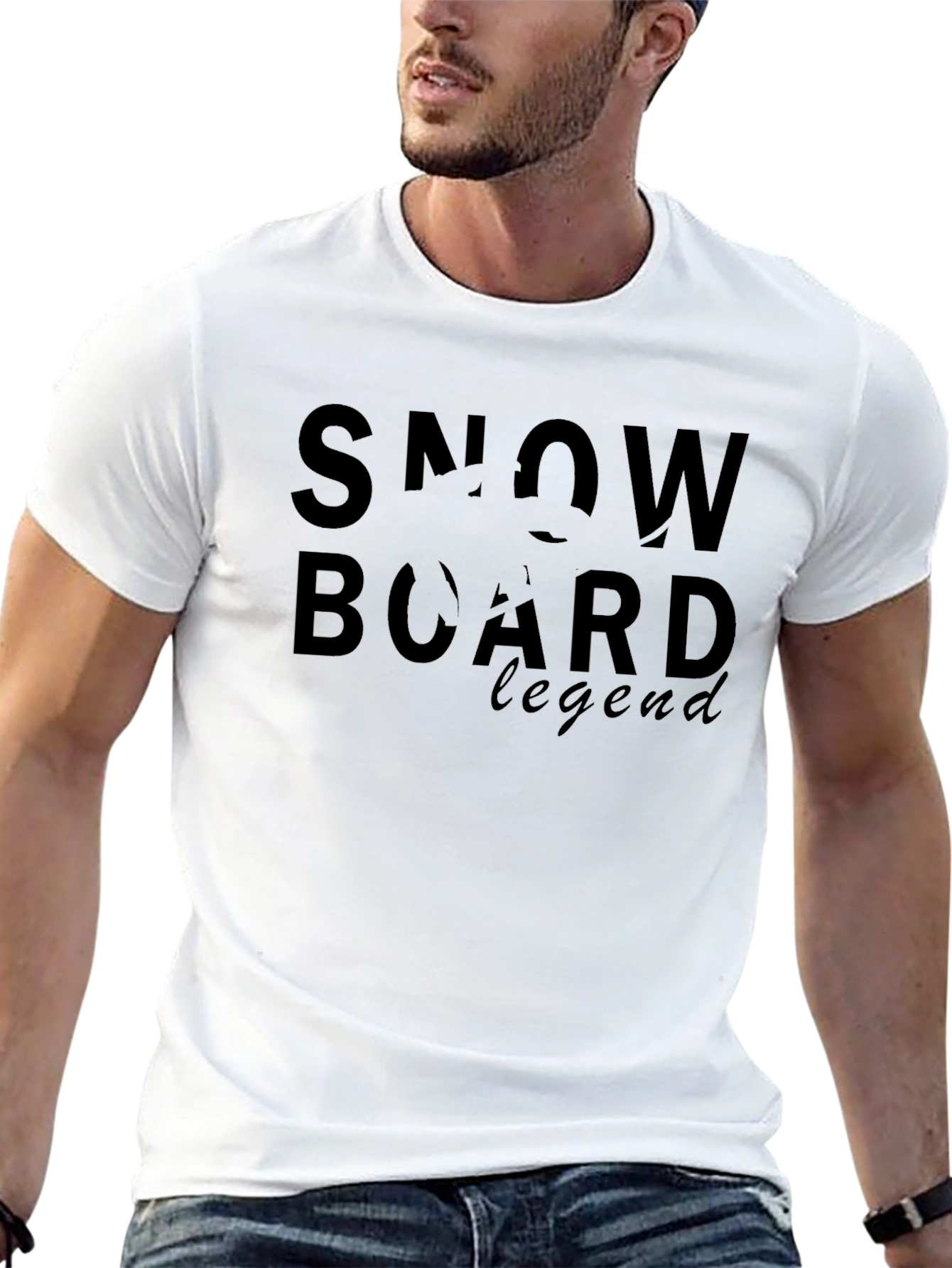 Snowboard Legend Black T-Shirt