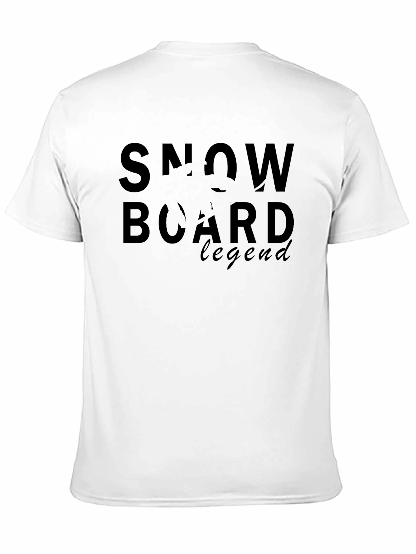 Snowboard Legend Black T-Shirt