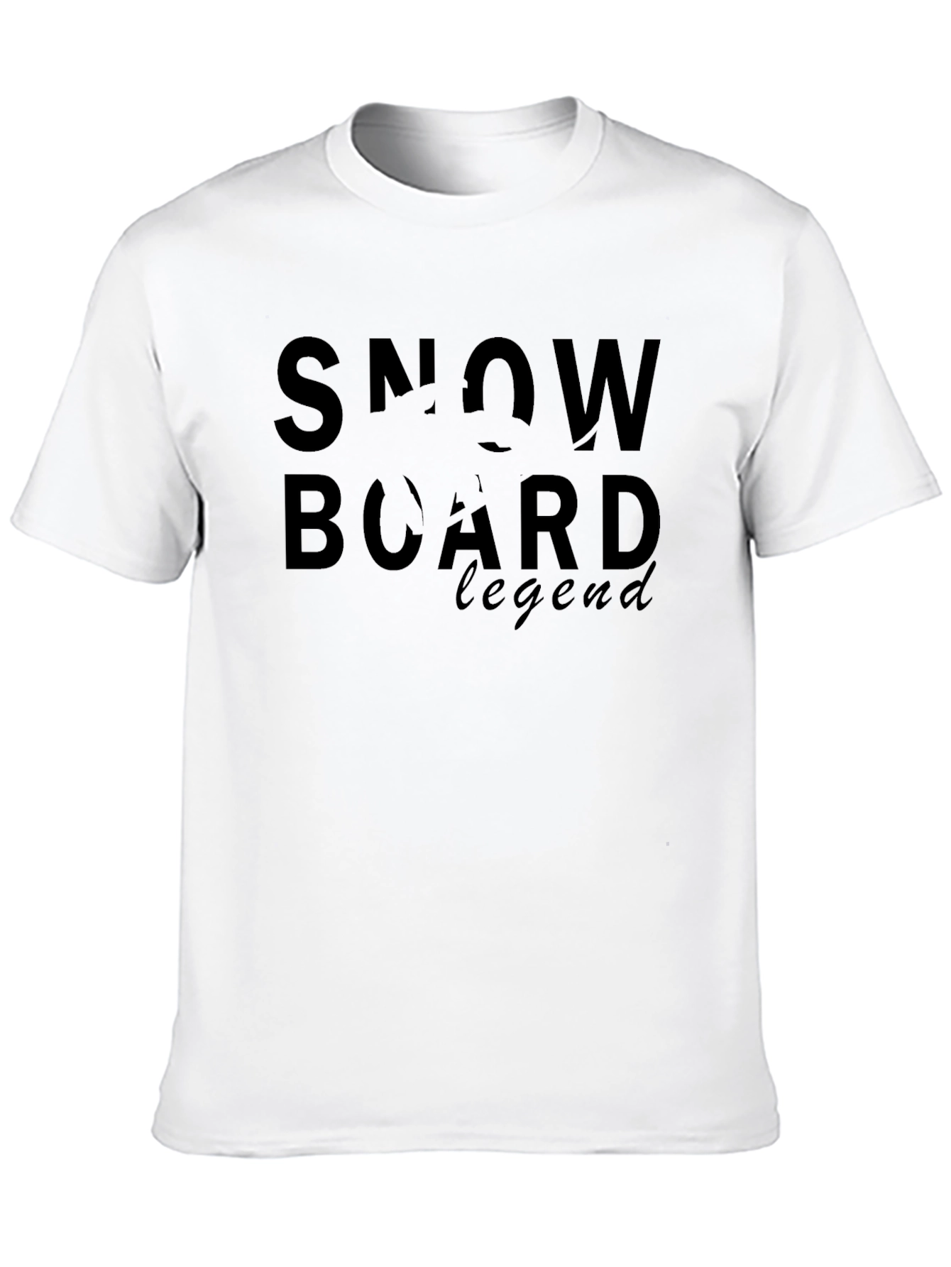 Snowboard Legend Black T-Shirt