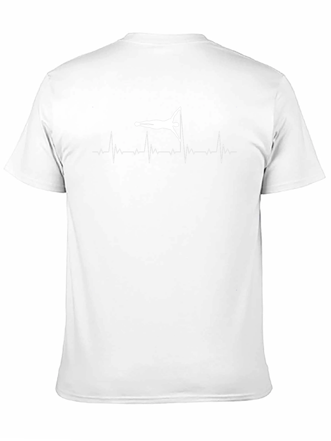 Pole Dance Heartbeat T-Shirt - Black Graphic Tee