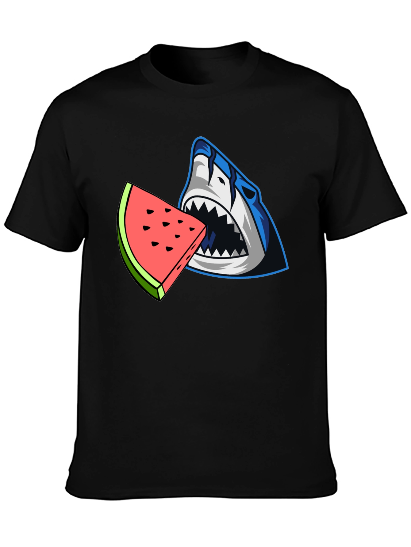 Shark Watermelon Graphic Tee