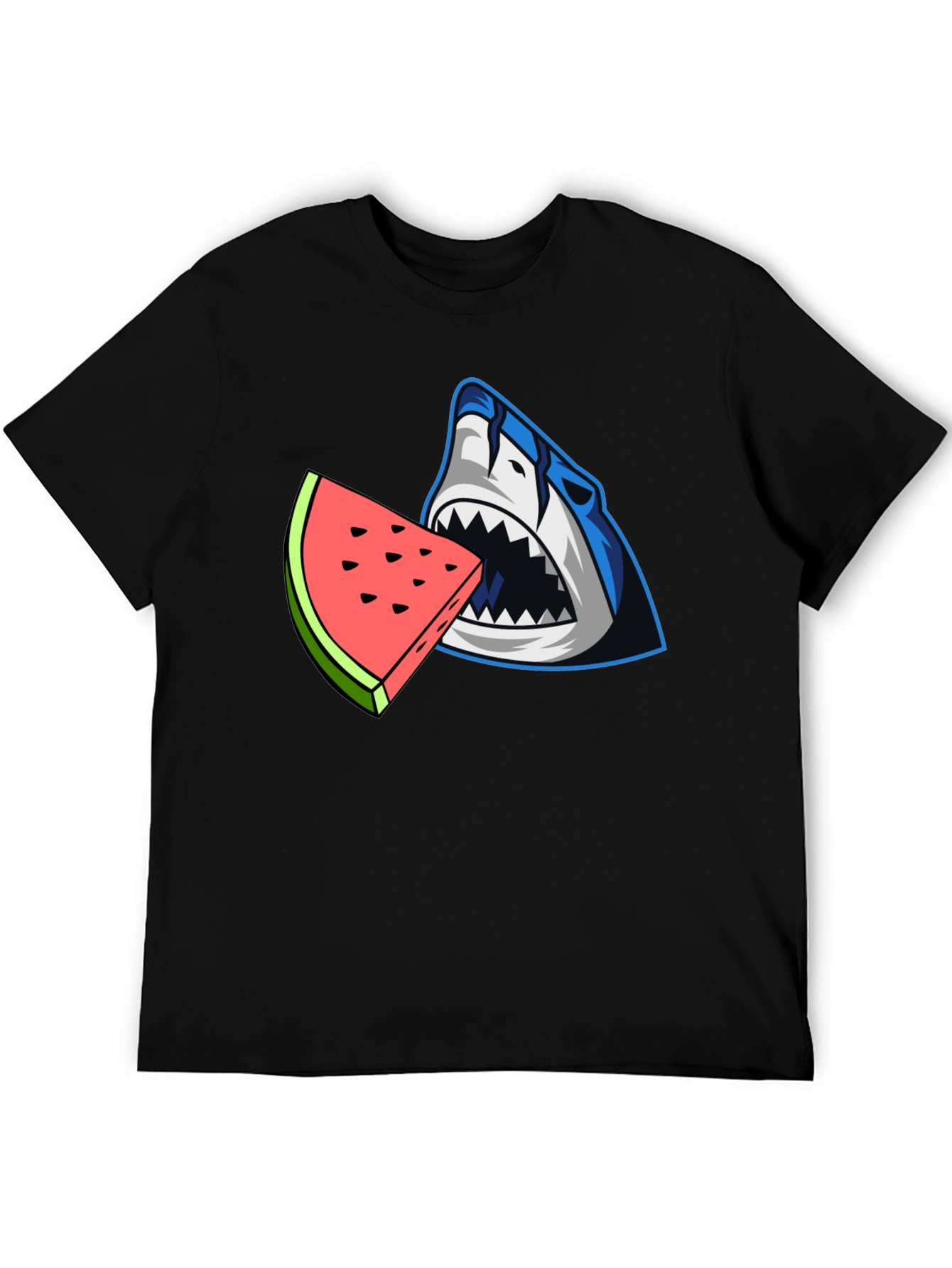 Shark Watermelon Graphic Tee