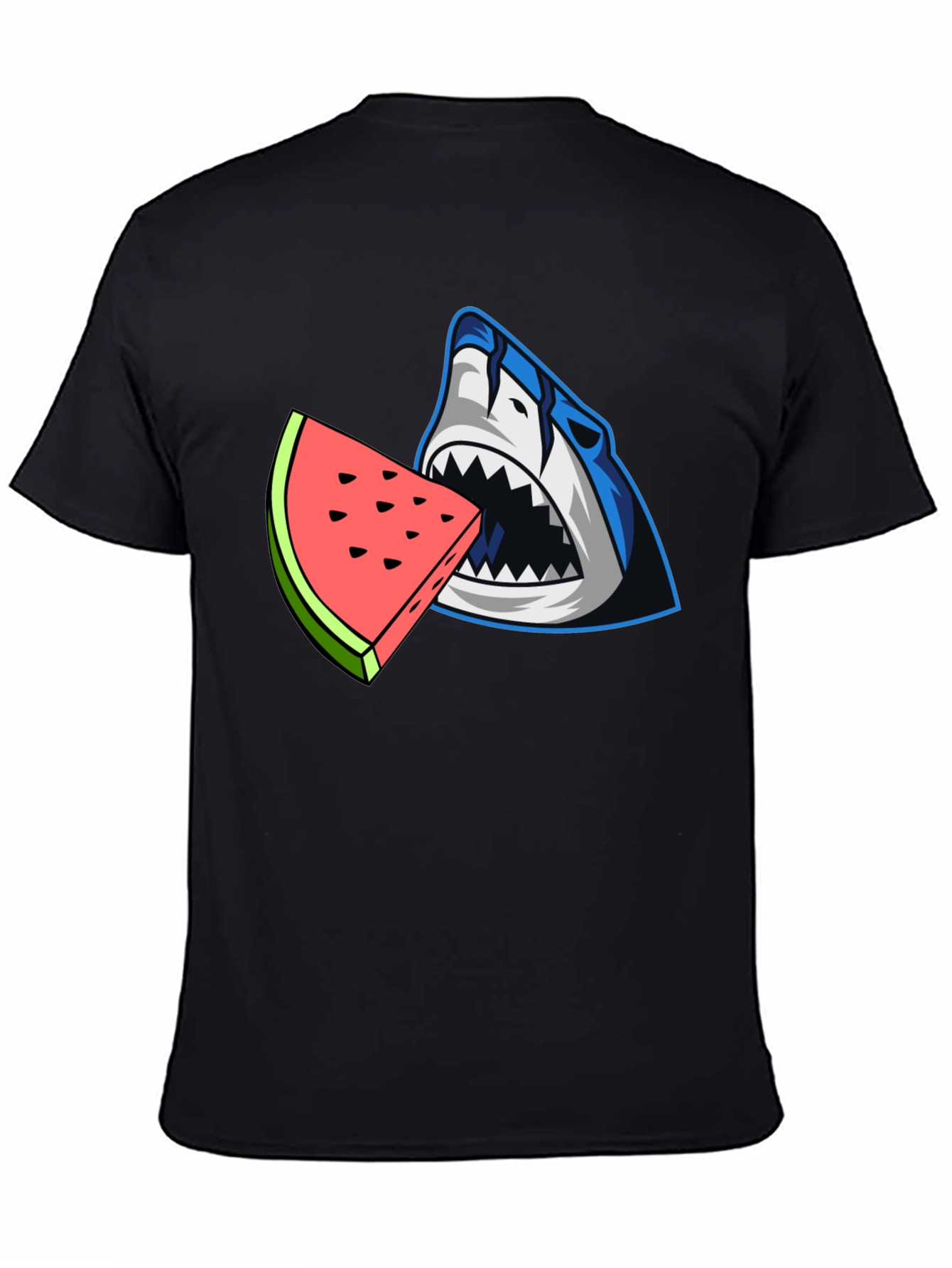 Shark Watermelon Graphic Tee