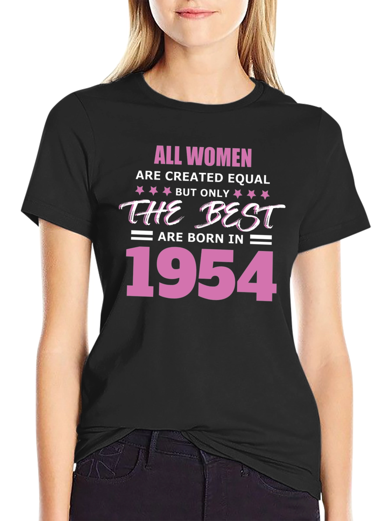 Best Women Born in 1954 Graphic Tee