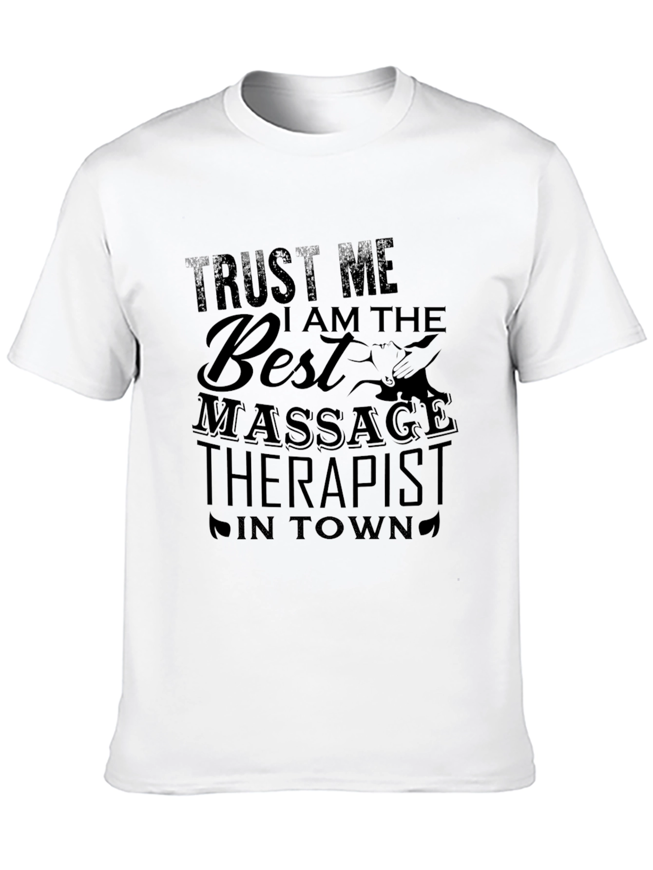 Massage Therapist Black T-Shirt