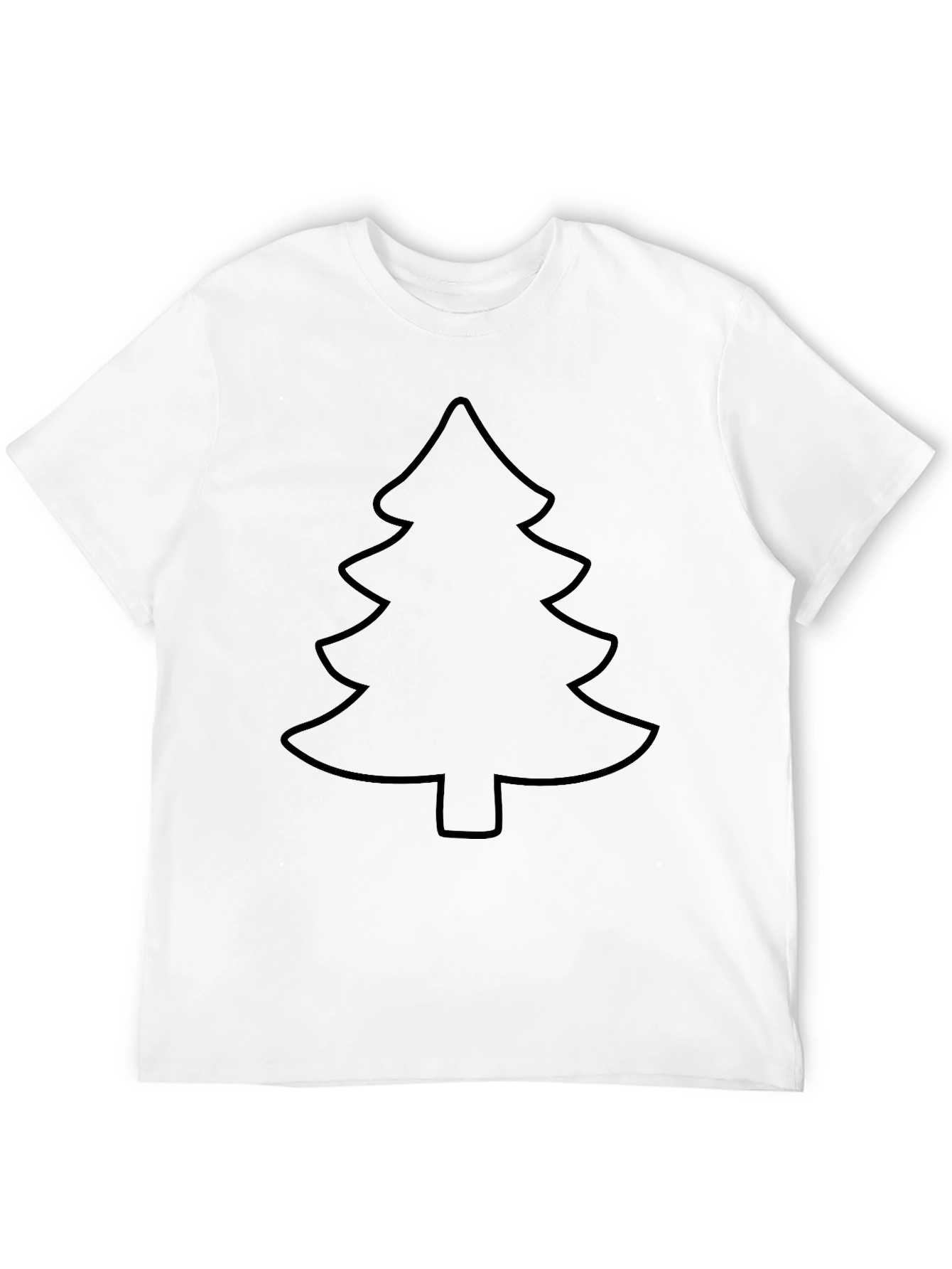 Christmas Tree Graphic Tee - Holiday Season Essential