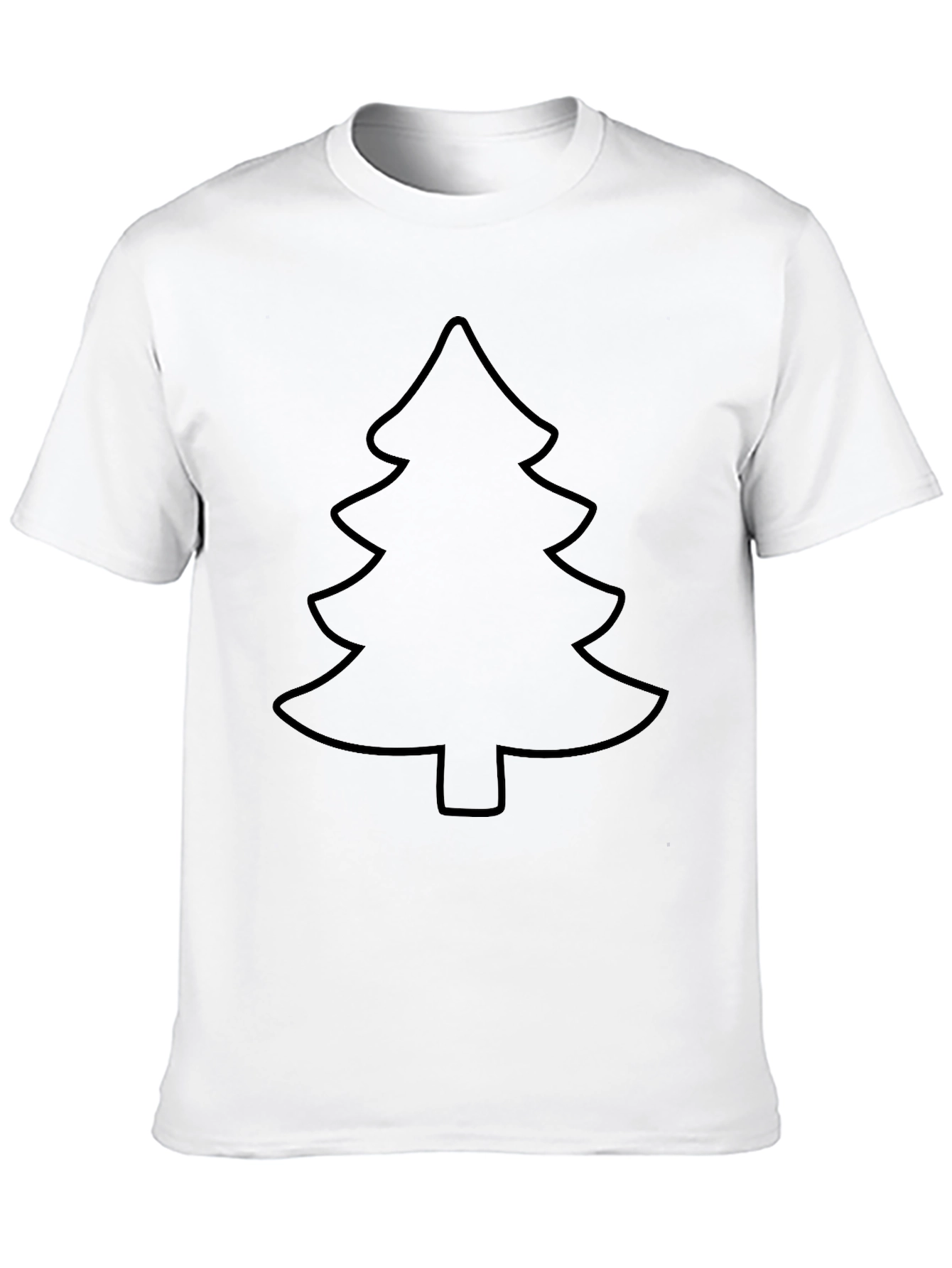 Christmas Tree Graphic Tee - Holiday Season Essential