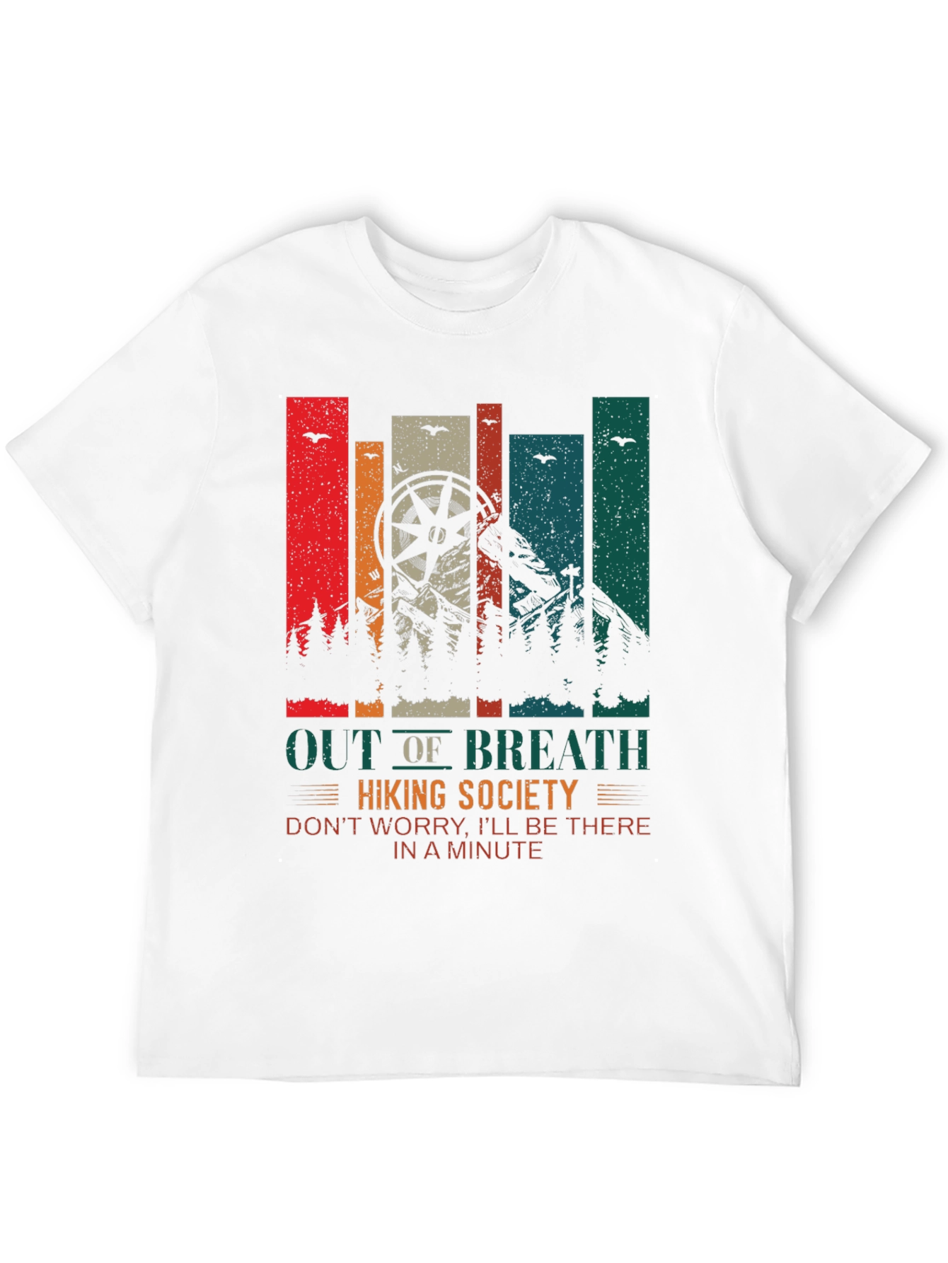 Out of Breath Hiking Society Graphic Tee