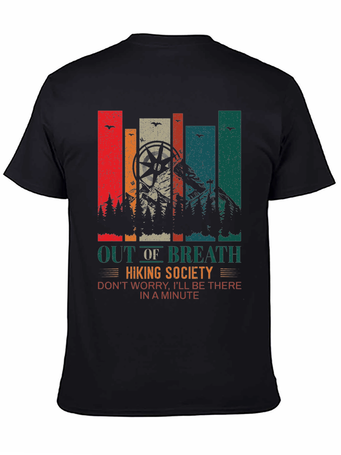 Out of Breath Hiking Society Graphic Tee
