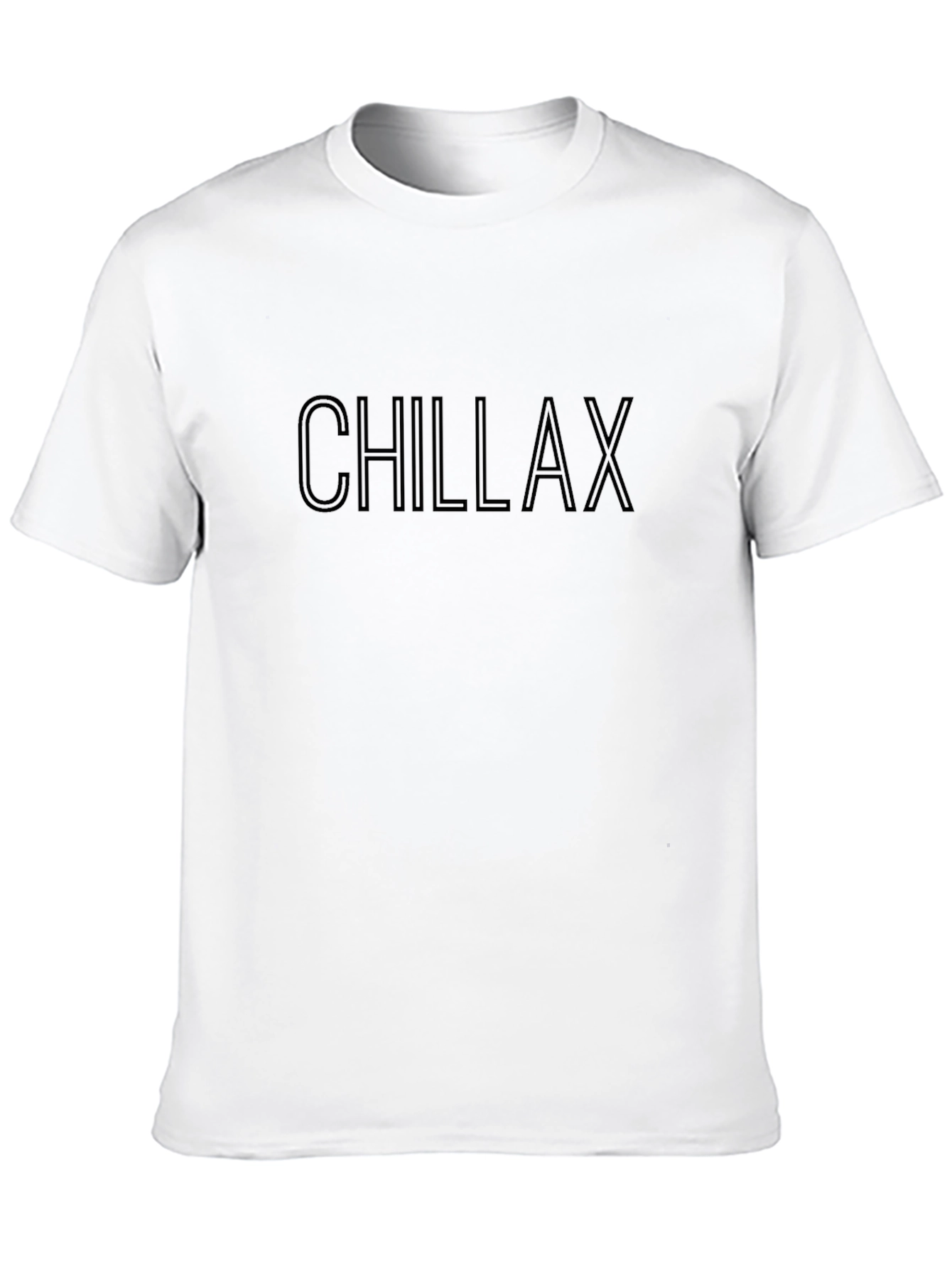 Chillax Black T-Shirt