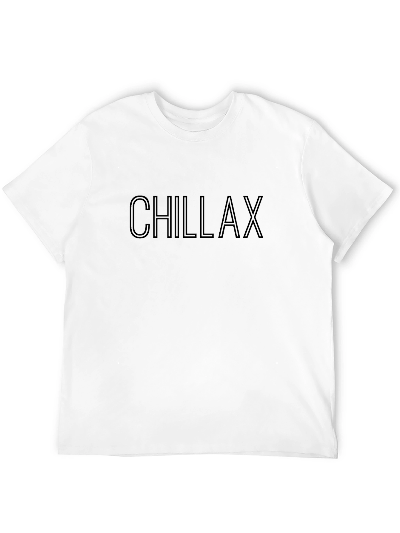 Chillax Black T-Shirt