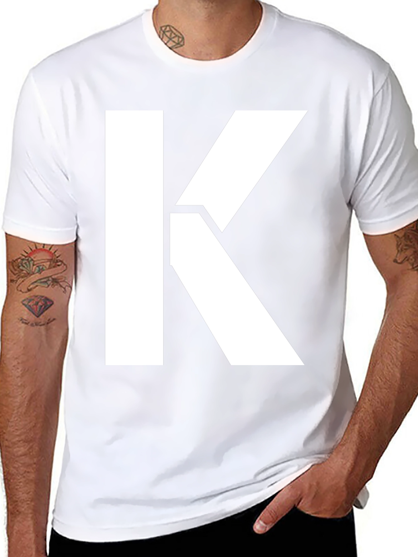 Bold K Graphic T-Shirt - Classic Black Tee