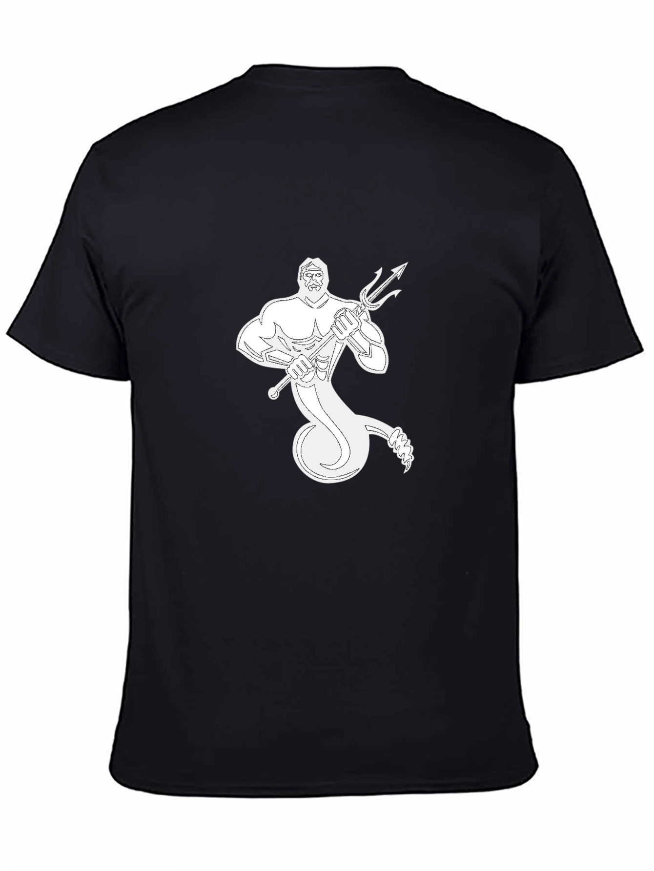 Poseidon Graphic Black T-Shirt