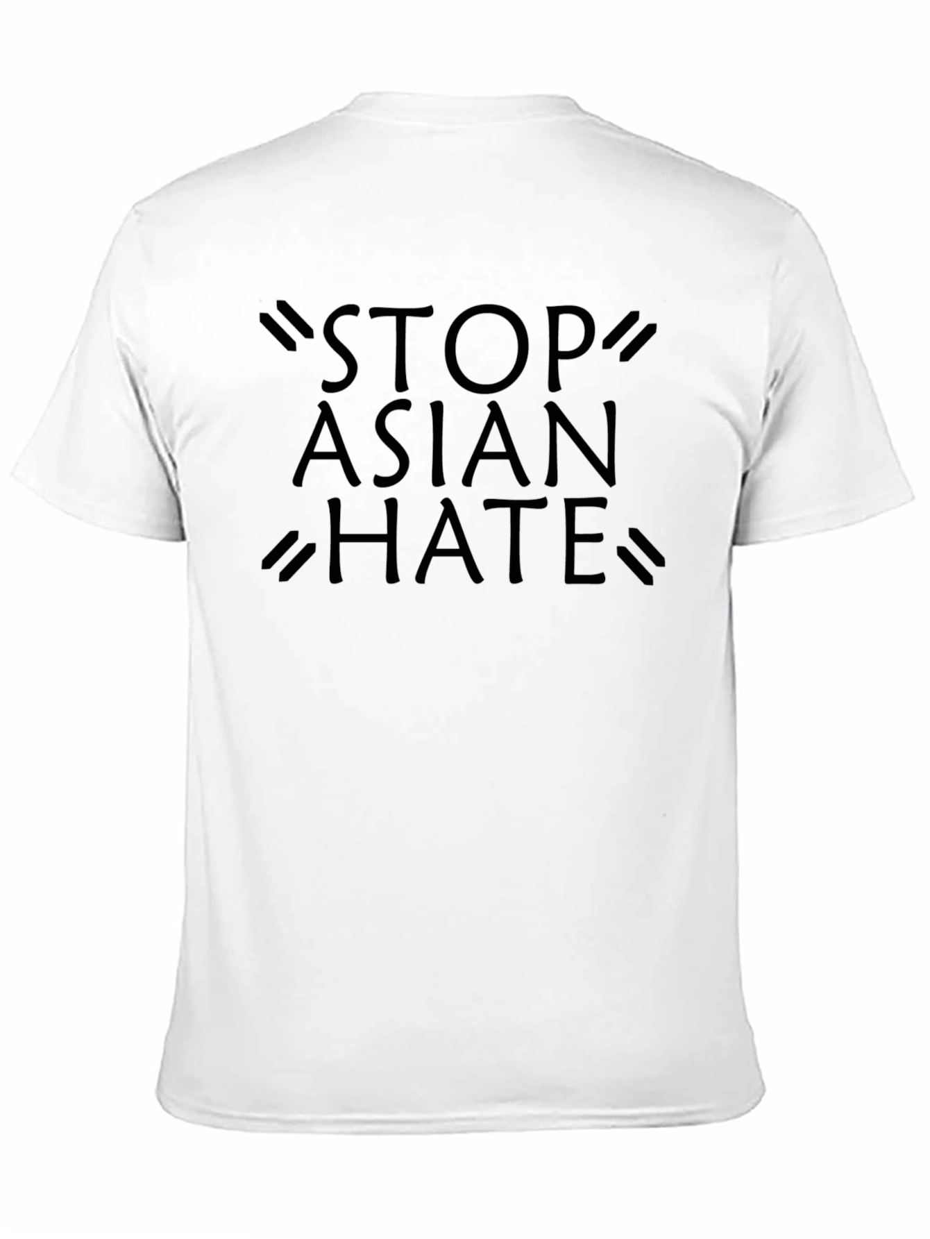 Stop Asian Hate Tee - Black