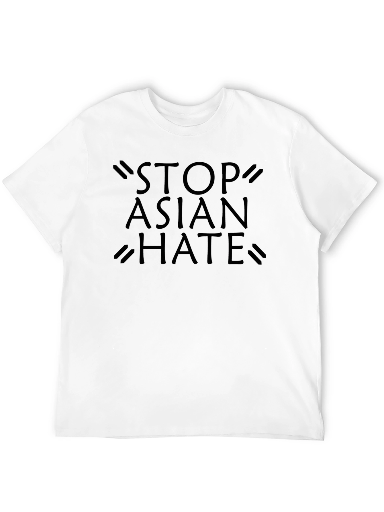 Stop Asian Hate Tee - Black