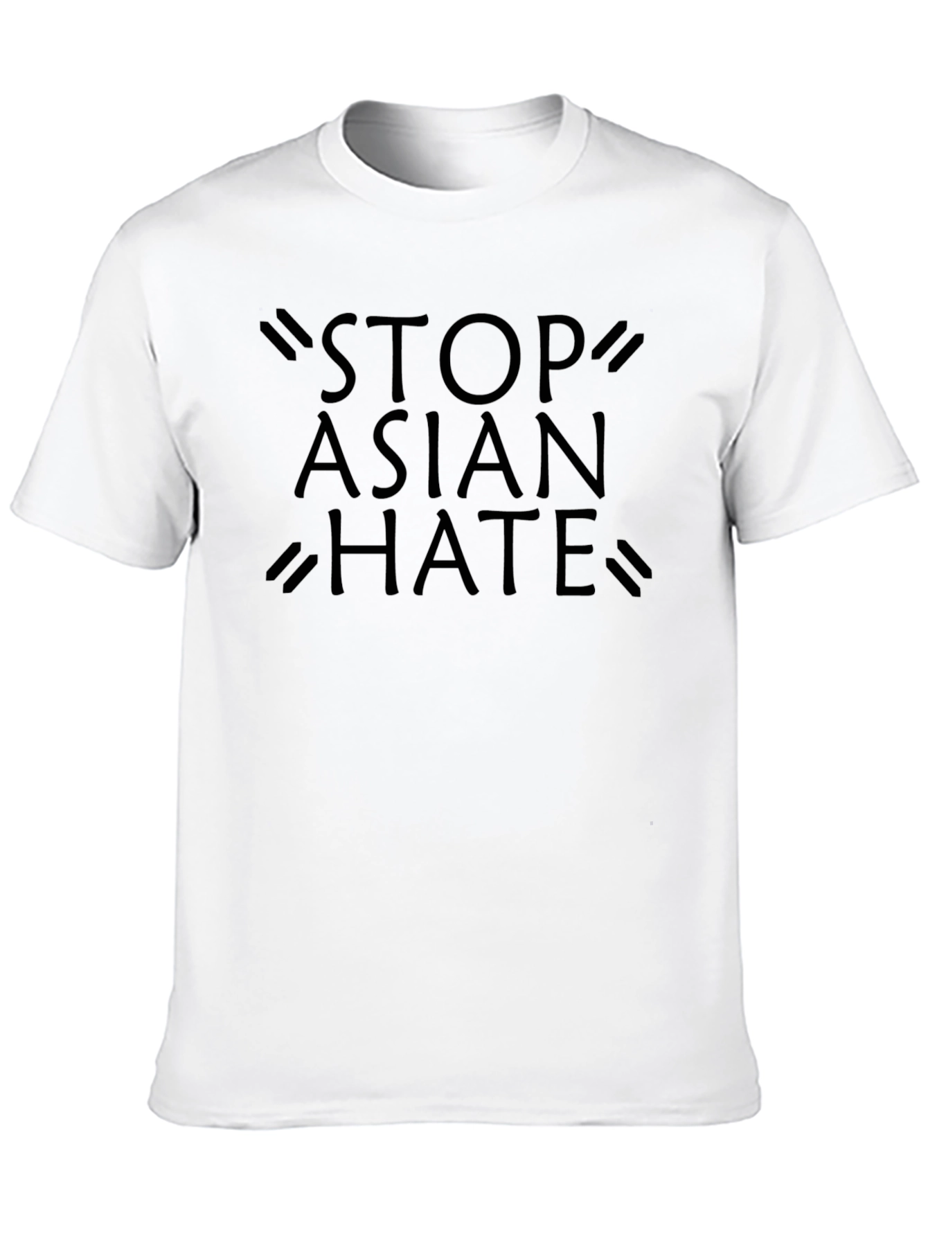 Stop Asian Hate Tee - Black