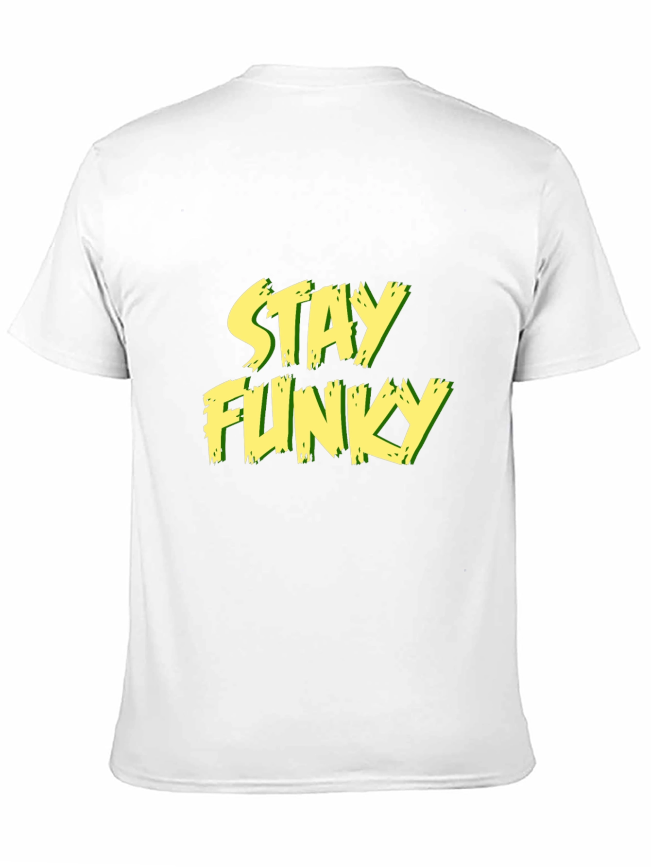 Stay Funky Mens Graphic Black T-Shirt