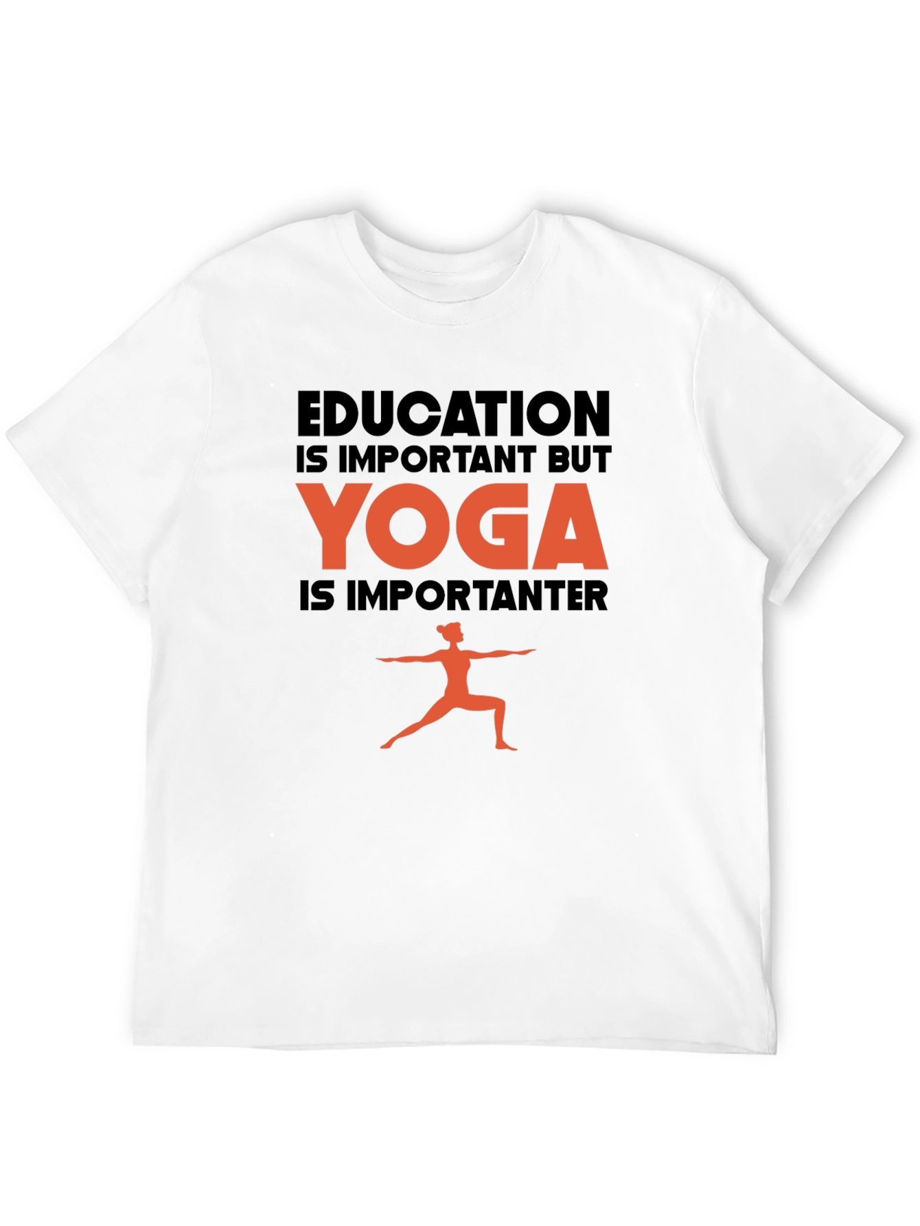 Yoga Is Importanter Graphic T-Shirt