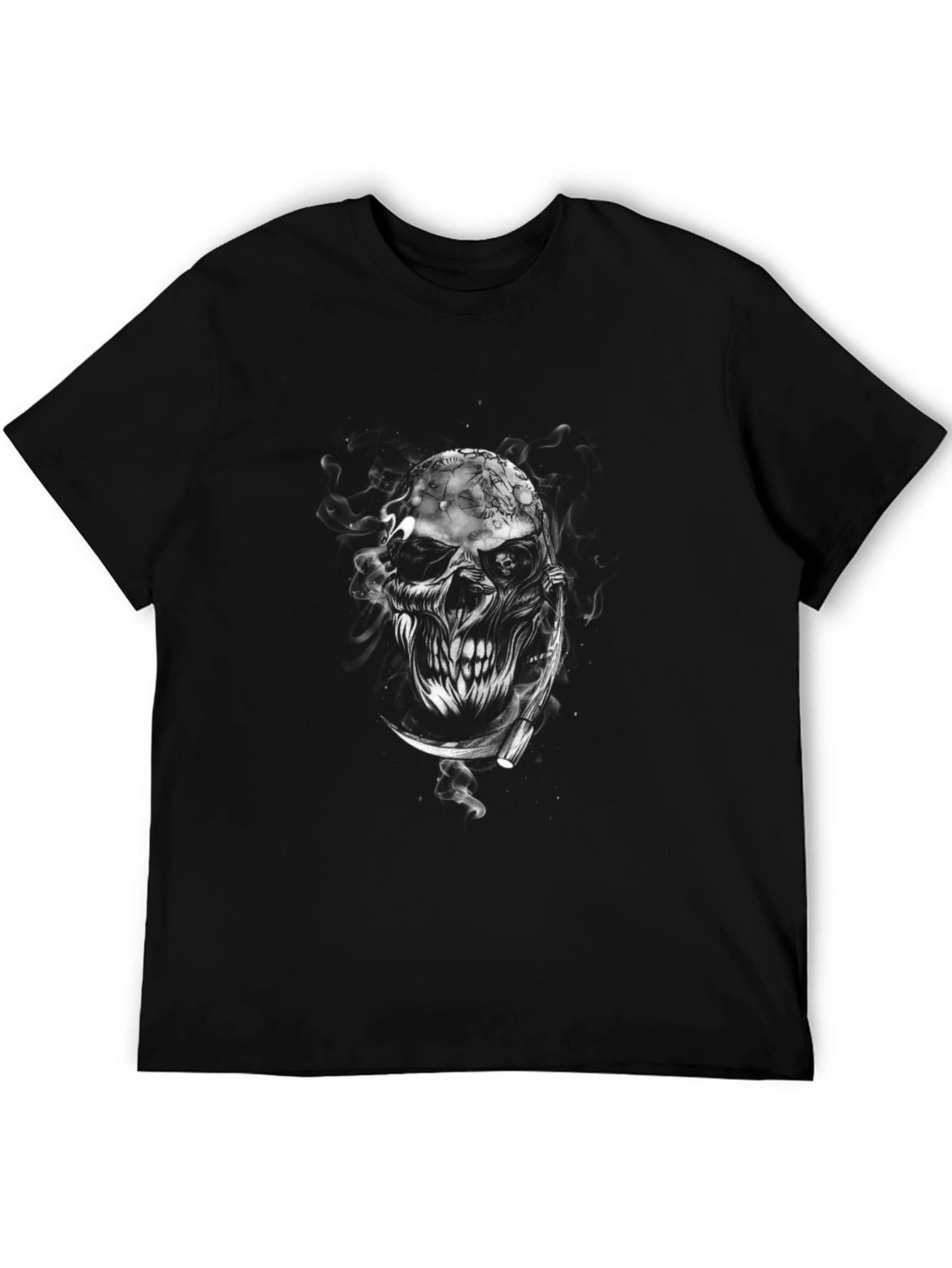 Skull Graphic Black T-Shirt