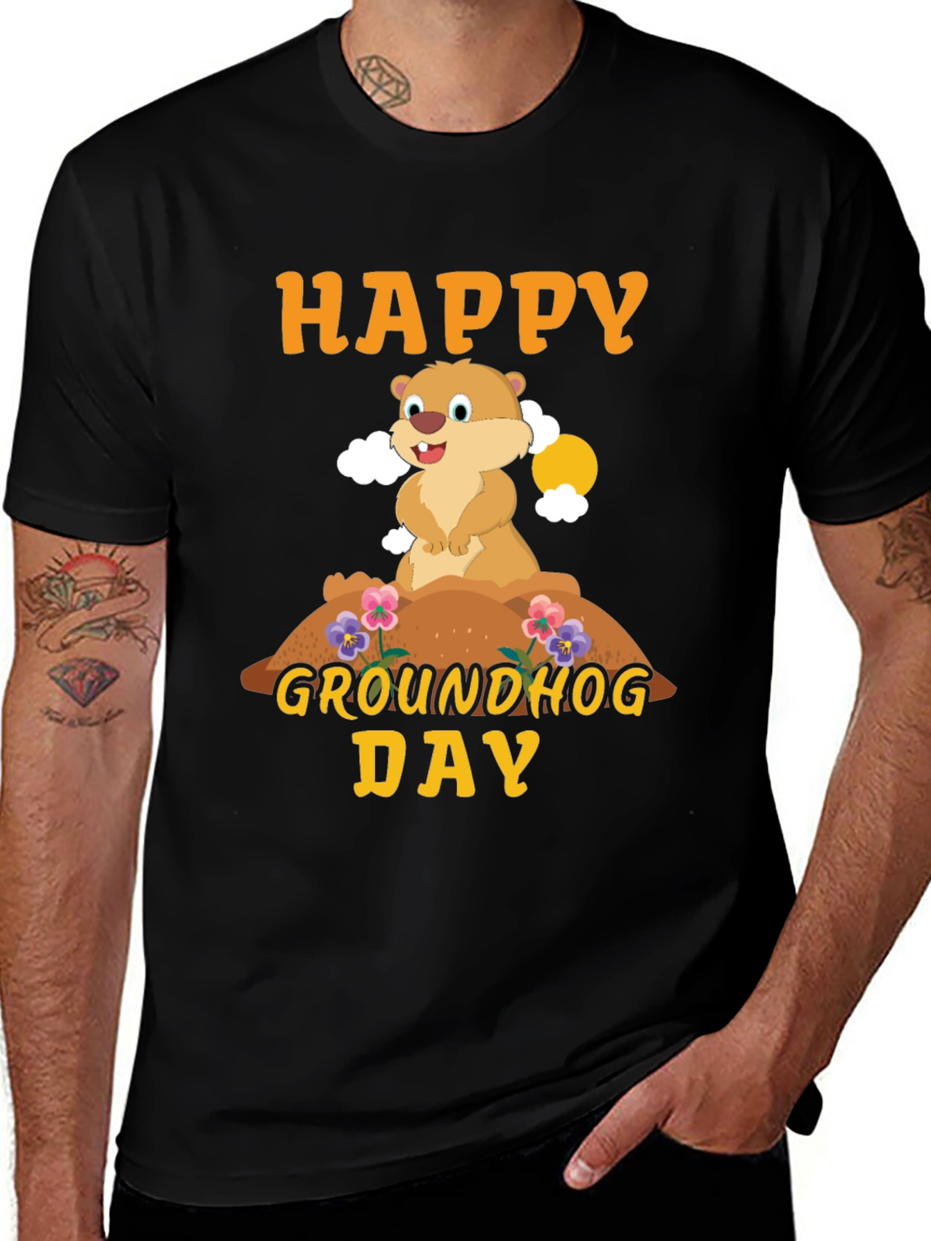 Happy Groundhog Day T-Shirt
