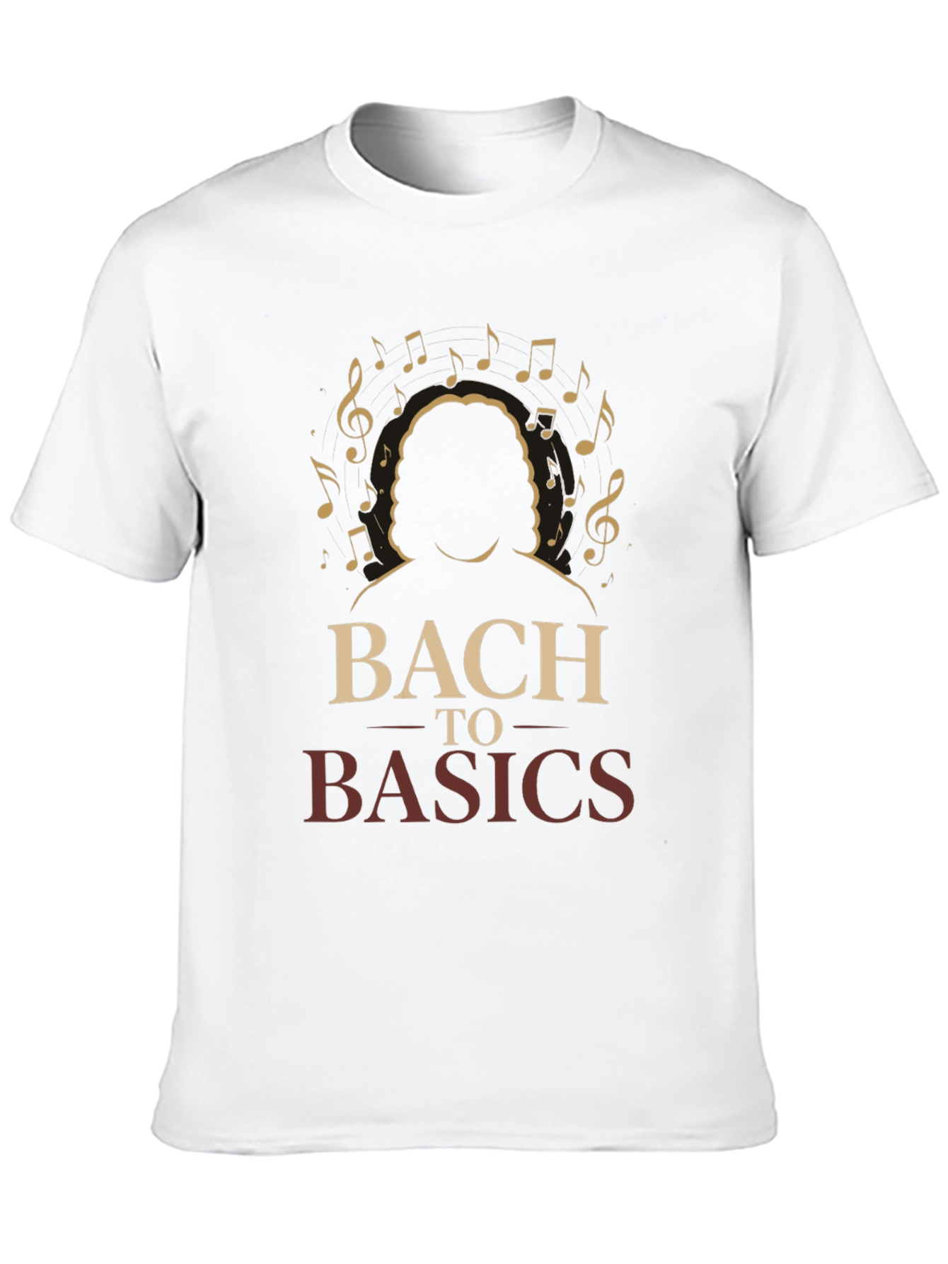 Bach to Basics Music T-Shirt