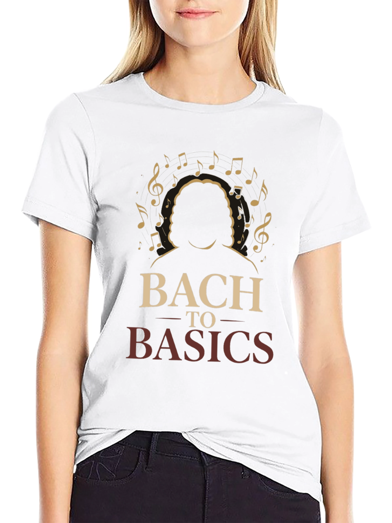 Bach to Basics Music T-Shirt