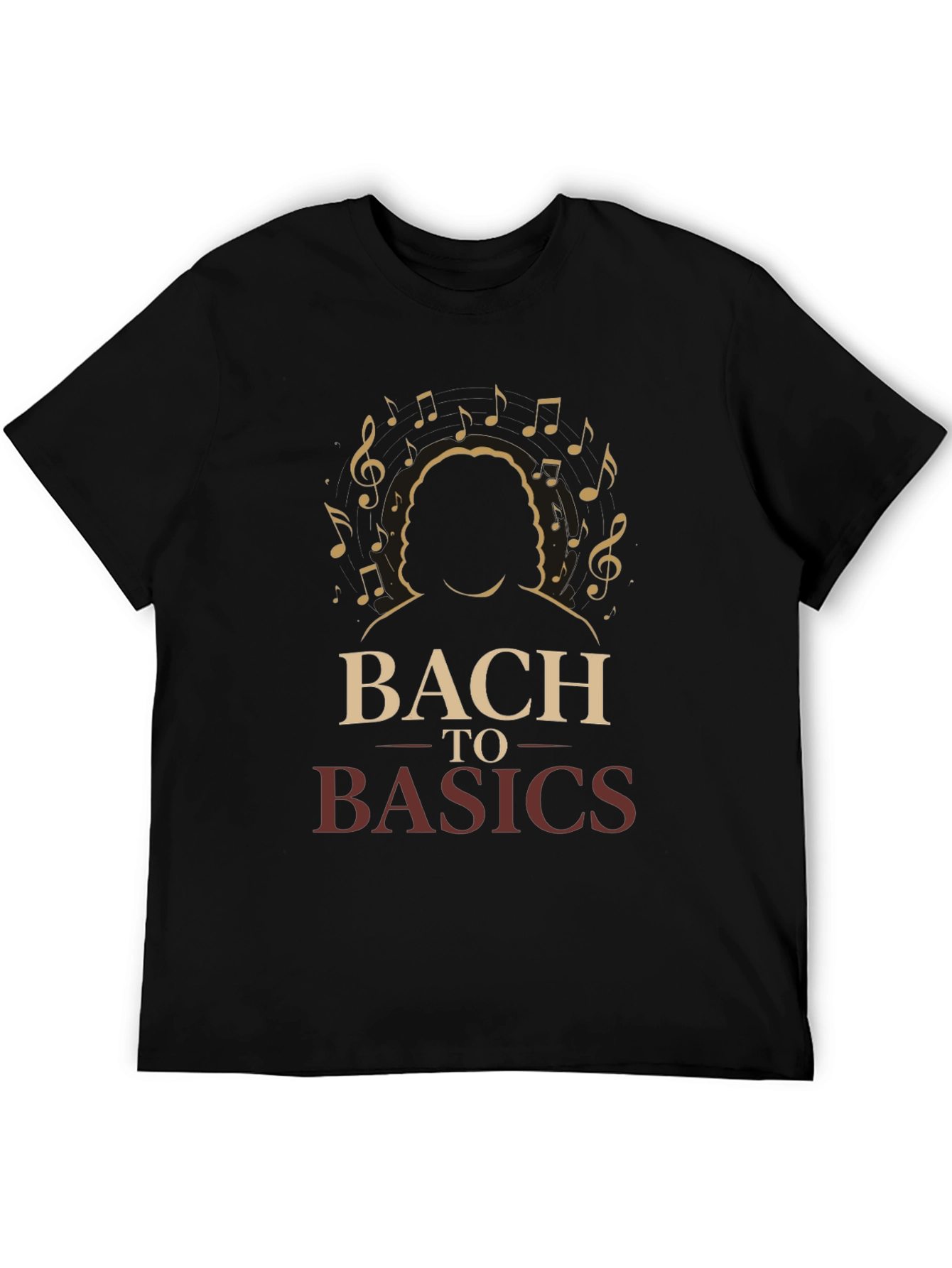 Bach to Basics Music T-Shirt