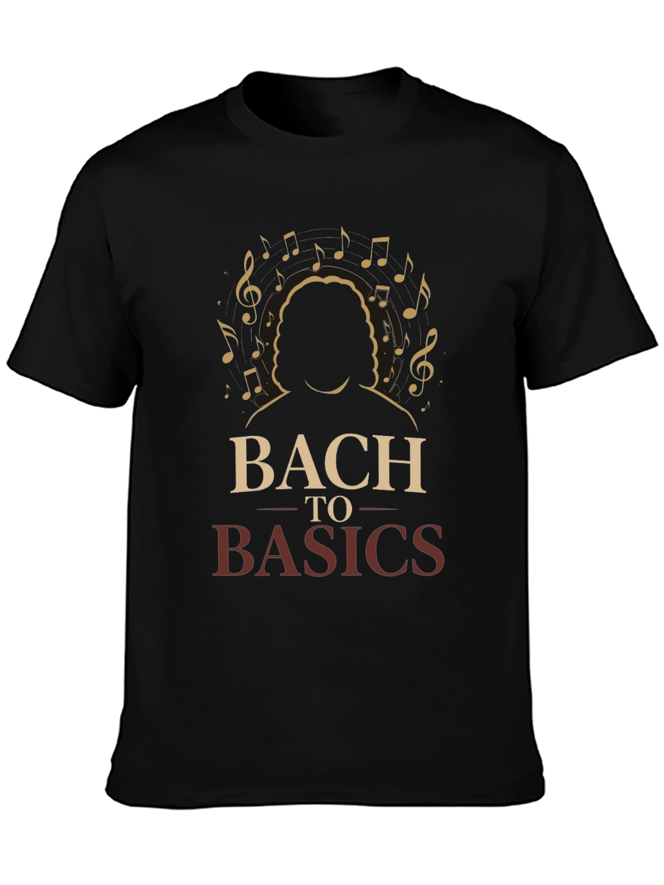 Bach to Basics Music T-Shirt