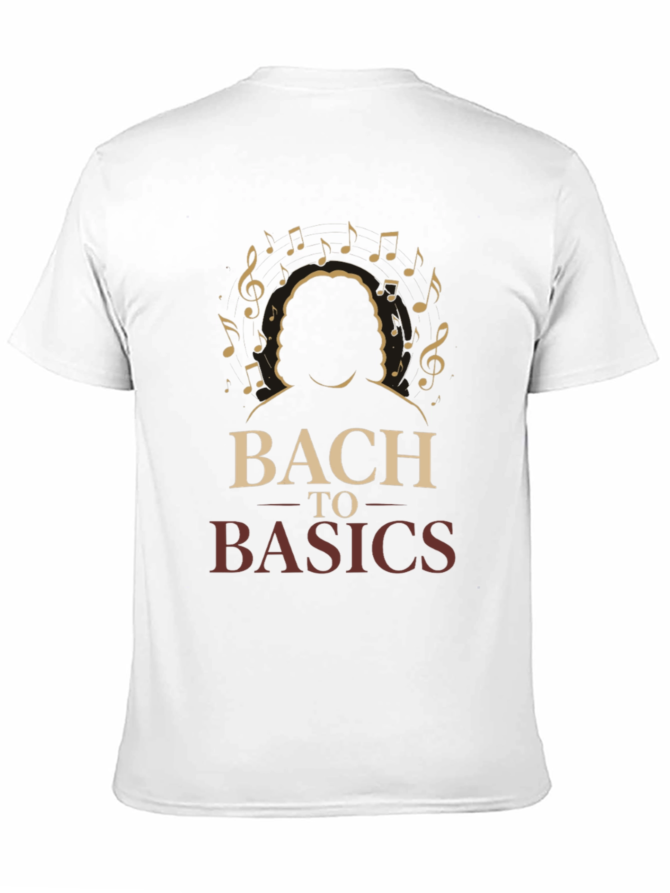 Bach to Basics Music T-Shirt