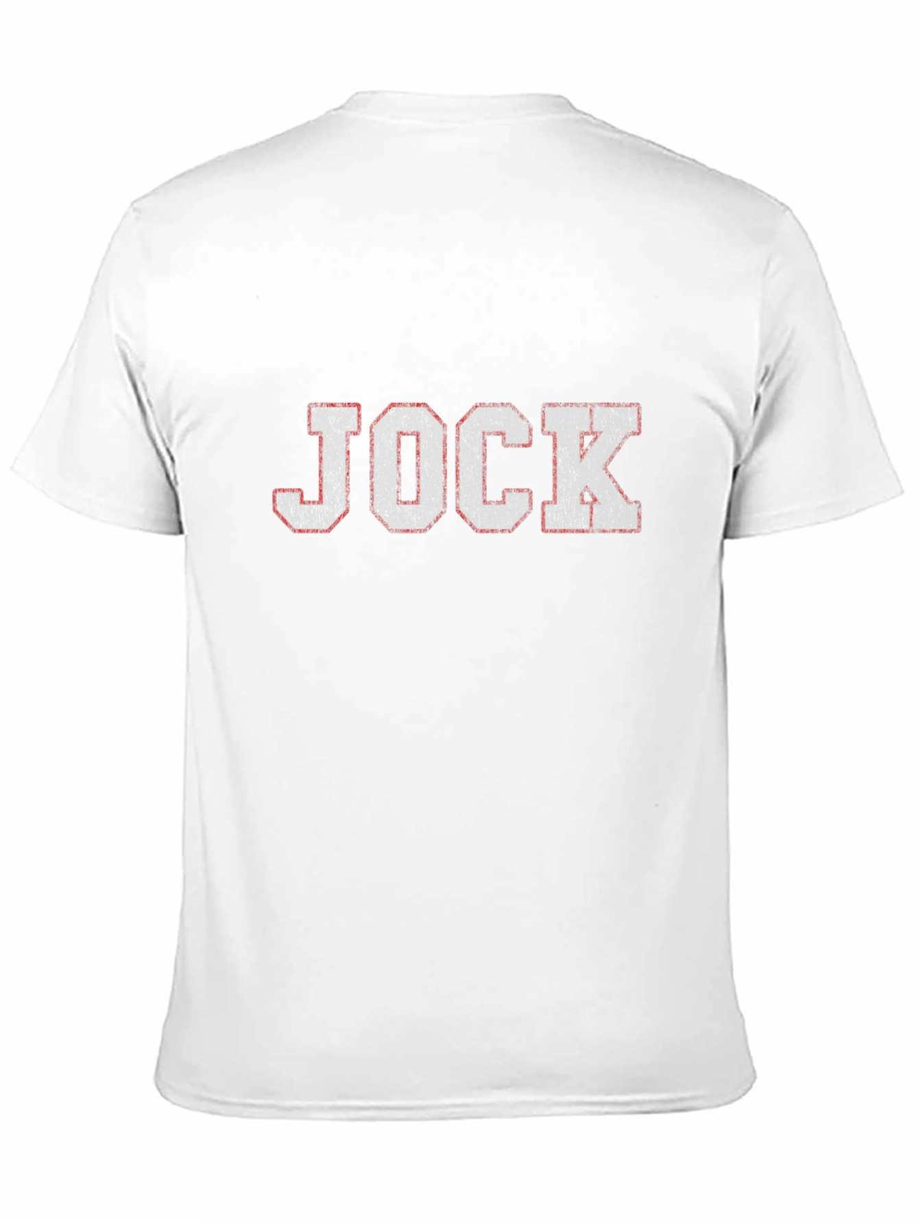 Jock Graphic T-Shirt - Distressed Style