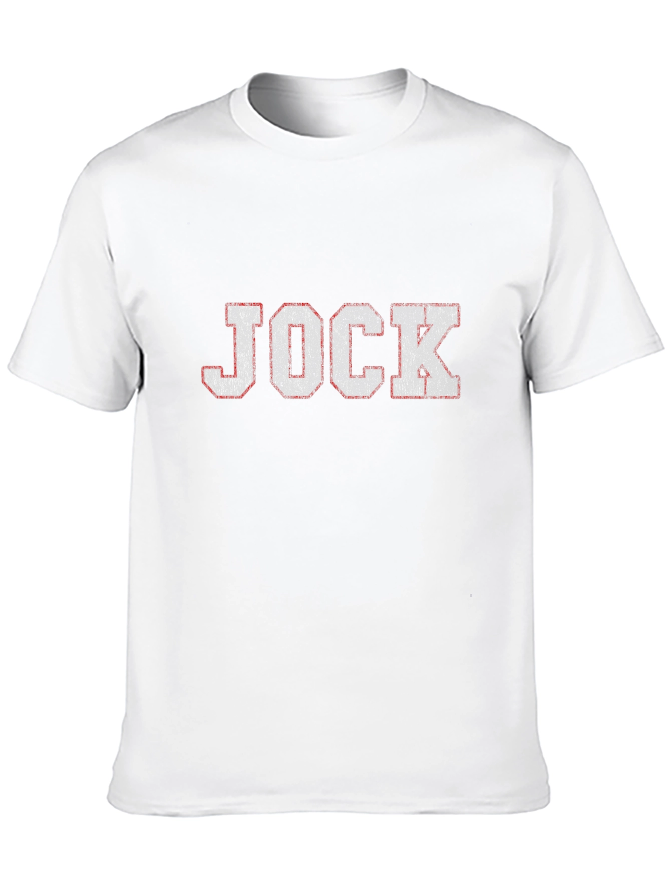 Jock Graphic T-Shirt - Distressed Style