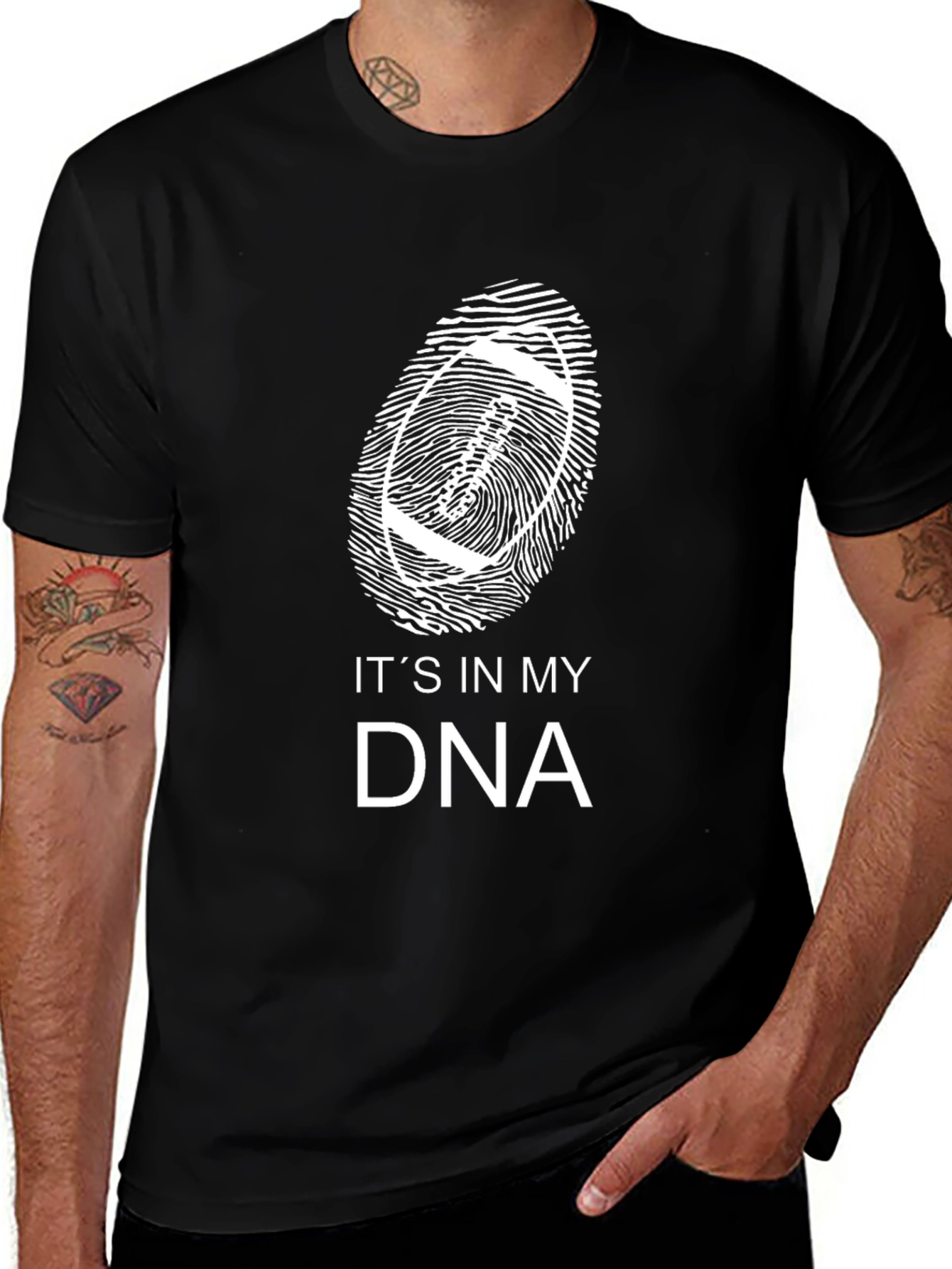 Football DNA T-Shirt - Its In My DNA!