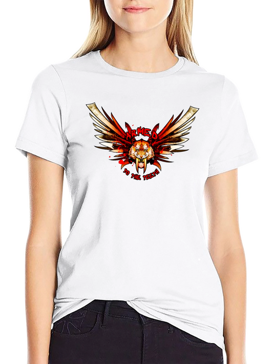 Armed To The Teeth Black T-Shirt