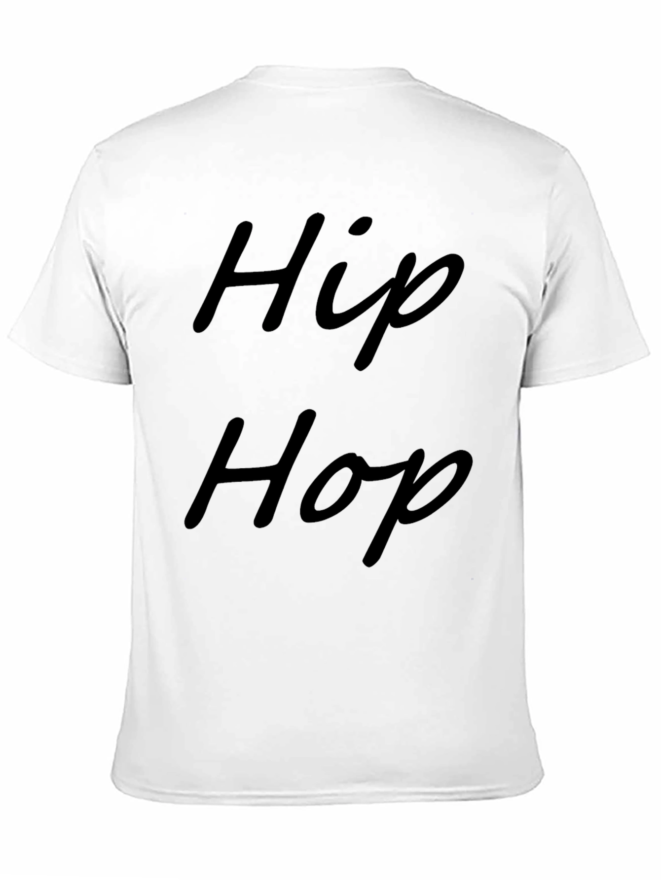 Hip Hop Graphic Black T-Shirt
