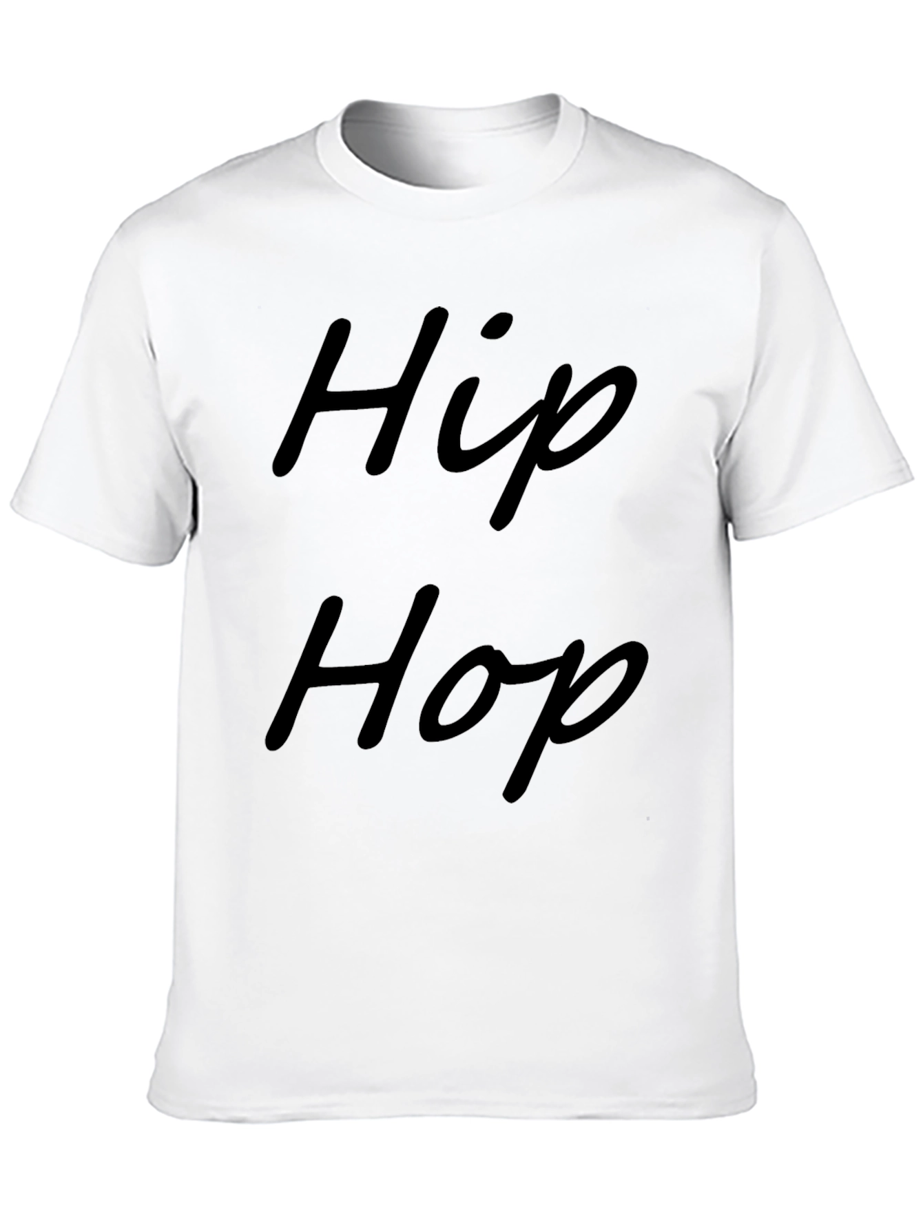 Hip Hop Graphic Black T-Shirt