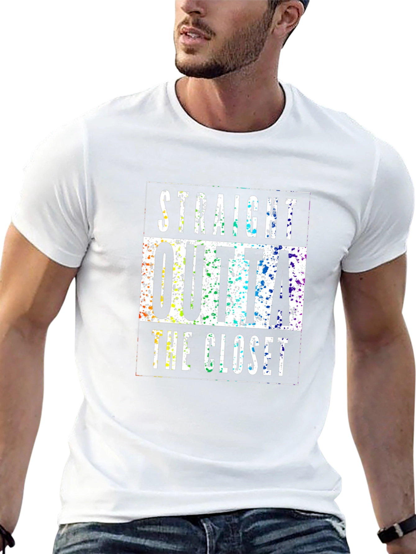 Straight Outta The Closet Graphic T-Shirt
