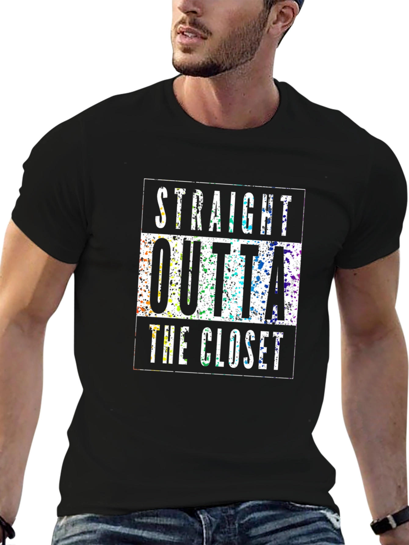 Straight Outta The Closet Graphic T-Shirt