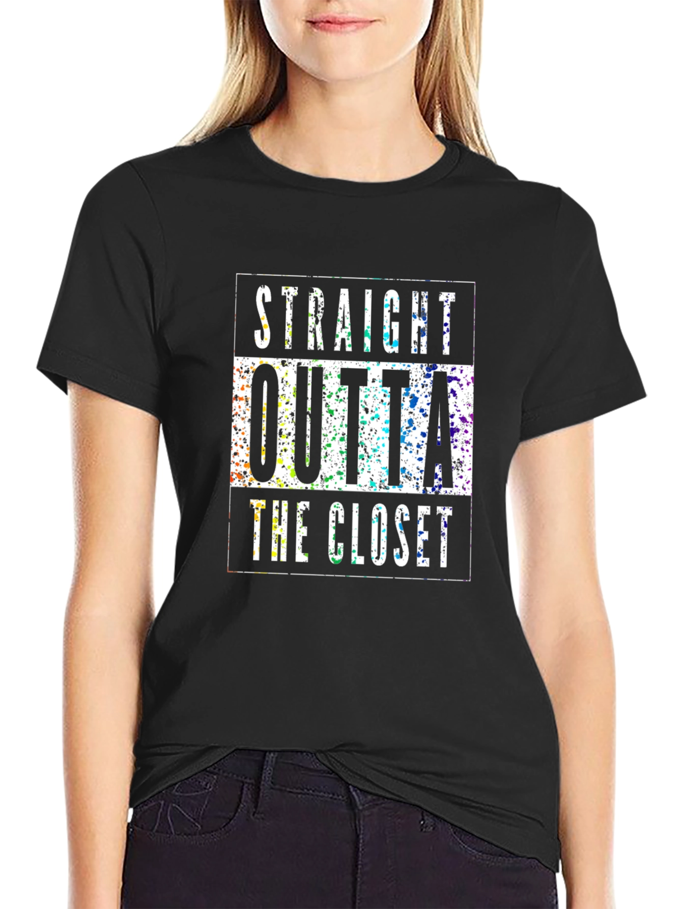 Straight Outta The Closet Graphic T-Shirt